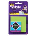 PostIt Notes Full Adhesive PMFAN1 Mobile Brights Assorted Pack 3