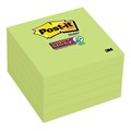 Post It Notes 654R5SSCY 76 x 76mm Super Sticky Canary Pack 5