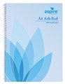Aspire Spiral Notebook A4 120 Page Side Open