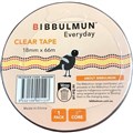 Bibbulmun Office Sticky Tape 18mm X 66m Clear38952000