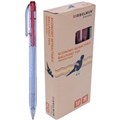 Bibbulmun Retractable Ballpoint Economy Pen Medium Red Pack of 129025616