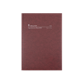 Diary Collins 140P78 Appointment A4 1 Day To A Page Burgundy 2027