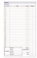 Debden Dayplanner Refill DK1017 Receipt Envelopes Desk