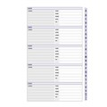 Debden Dayplanner Refill DK1001 AZ Tabs Desk