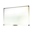 Whiteboard Commercial Aspire 1800 x 900mm Aluminium Frame