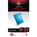 GBC Leathergrain Binding Covers A4 300gsm Blue Pack 100BCL300BL100
