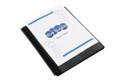 Marbig Display Book 2008402 Refillable 20 Pocket A4 with Insertable Cover Black
