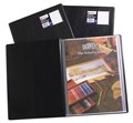 Rexel 10015BK Display Book Slimview A4 24 Pocket Black