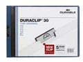 Durable 224607 Duraclip Document File Landscape 30 Sheet A4 Blue