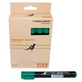 Bibbulmun Marker Permanent Chisel 271 Green Box of 12 9027491