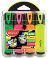 Maped Fluo Peps Highlighters Assorted Wallet 4