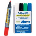 Artline 579 Whiteboard Marker Chisel Assorted Wallet 4