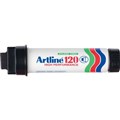 Artline 120 Permanent Marker Wedge 20mm Black