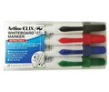 Artline Marker 593 Whiteboard Chisel Assorted Wlt4