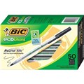 BIC Ecolutions Round Stic Ballpoint Pen Medium Black Box 5018986