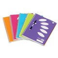 Marbig 1715899M Colourhide 250 Page 5 Subject Notebook A4 Assorted