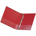 Marbig 5424003B Insert Binder A4 4 DRing 50mm PP Red