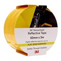 3M 98371 Diamond Grade Reflective Tape 50mm x 3m Yellow