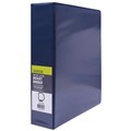 Marbig 5423001B Insert Binder A4 3 DRing 50mm PP Blue