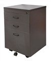 Pedestal Mobile 3 Drawer 1 x File  2 x Box Drawers Lockable Ironstone