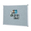 Pinboard QTNNF0906S Quartet 900 x 600mm Aluminium Frame Silver