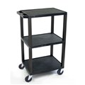 Tuffy QTWTT211 Utility Trolley with 3 Shelves