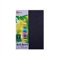 Quill 90345 Board A4 210gsm Black Pack 50