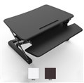 Rapid Riser SitStand Work Station 680W x 590D mm Small Black