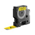 Dymo S0720880 Tape D1 Black on Yellow 19mm
