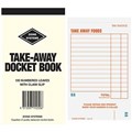 Zions Take Away Docket Book Numbered