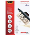 Fellowes 53075 Laminating Pouches A3 Gloss 125 Micron  Pack 100