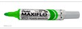 Pentel Maxiflo MWL5D Pump It Whiteboard Marker Bullet Green Box 12