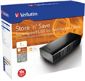 Verbatim External Hard Drive 47684 Desktop USB30  3Tb
