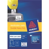 Avery Durable HDuty Laser Labels