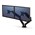 Fellowes 8042501 Platinum Series Dual Monitor Arm Black