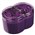Esselte Pin  Clip Set 49061 Purple
