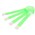Rexel Wrist Bands 9861004 Tyvek Fluoro Green PKT10