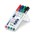 Staedtler 341WP4 Lumocolor Whiteboard Compact Marker Bullet Assorted Wallet 4