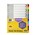 Marbig 35039F Dividers Financial Year Tab A4 Reinforced MultiColoured
