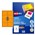 Avery 36103 L7165FO High Vis Shipping Labels Laser 991 x 677mm 8 Per Sheet Fluoro Orange Pack 25
