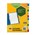 Marbig 37645F Dividers 10 Insert Tab A4 Manilla MultiColoured
