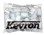 Kevron 37745 Key Tags WhiteClear Bag 50