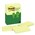 Post It Notes 655 RP Canary 76 x 127mm Yellow Pack 12