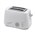 Nero Toaster 2 Slice Glossy White