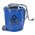 Cleanlink 12004CM Heavy Duty Mop Bucket Metal Wringer 16L Blue