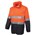 TSCO 6DNLLOND HiVis Day and Night Long Line Jacket OrangeNavy Extra Large
