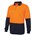TSCO HiVis 3813ONL Two Tone Cool Breathe Polo Shirt Long Sleeve Large Orange