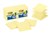Post It Notes R330R12CY Pop Up 76 x 76mm Recycled Canary Yellow Pack 12