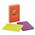 Post It Notes 660 3SSAN 101 x 152mm Super Sticky Lined Marrakesh Assorted Pack 3