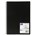 Derwent R31075 ACY Visual Art Diary PP A4 Portrait Black 120 Page